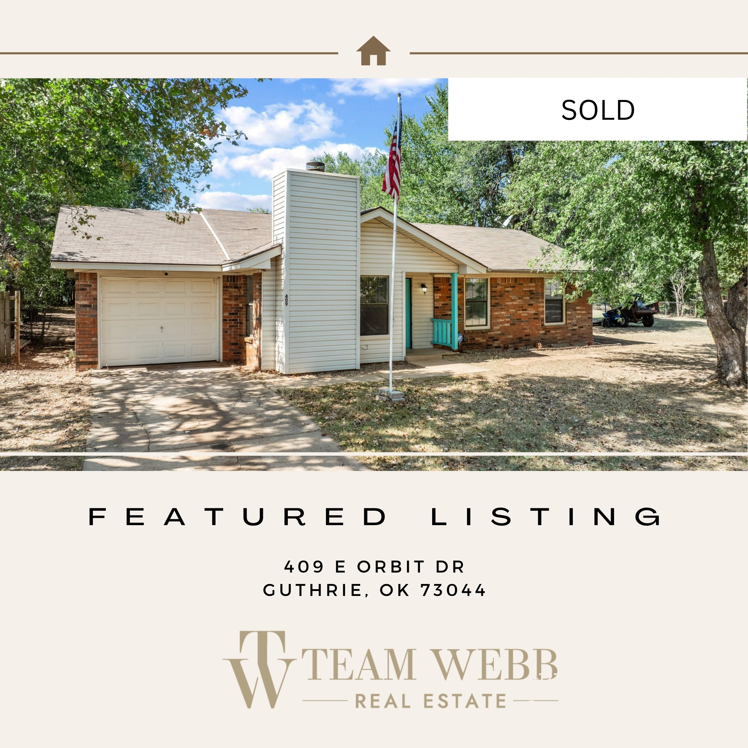 Sold Home in Guthrie