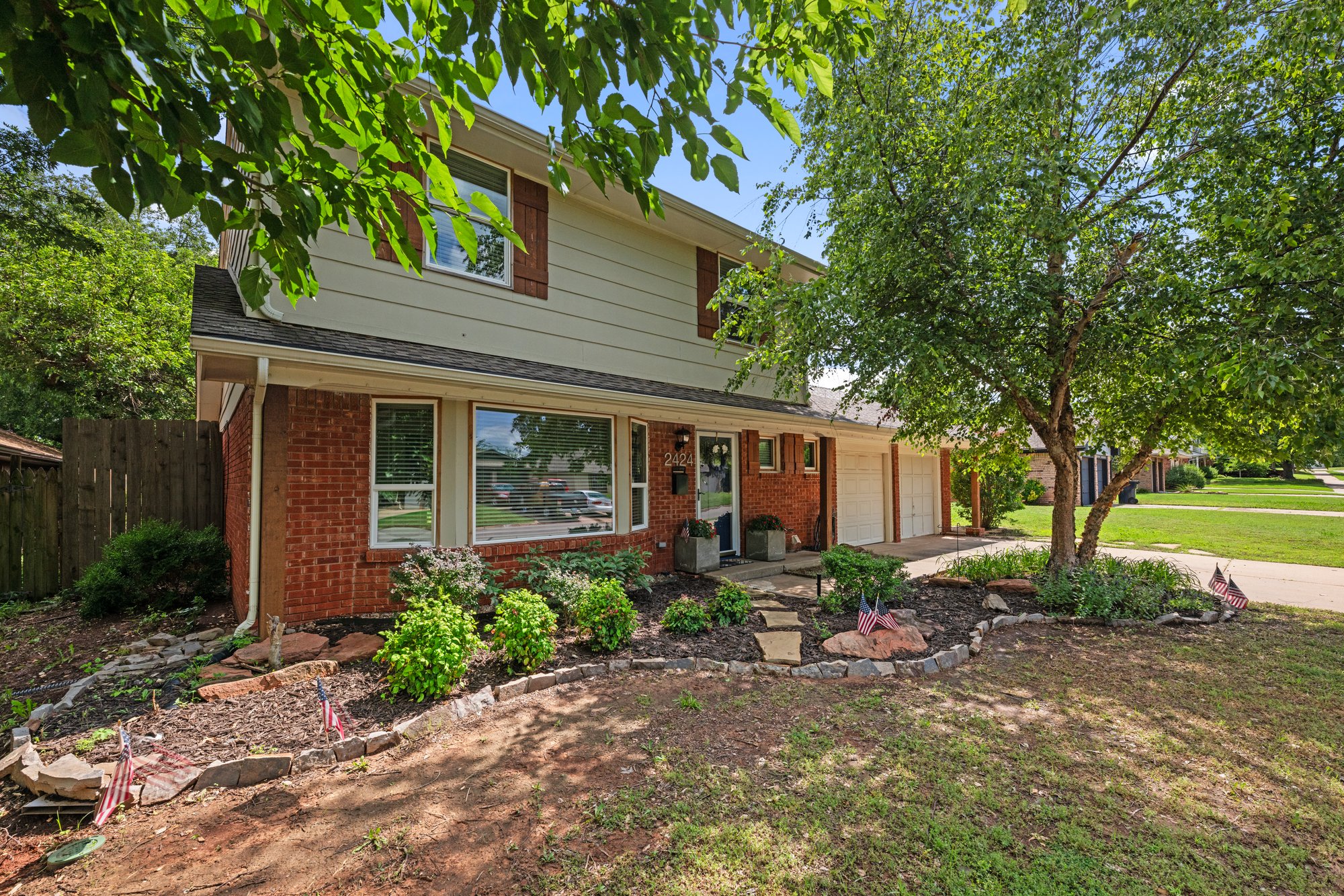 House for sale in Edmond, Oklahoma.